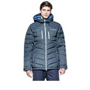 PEAK PERFORMANCE Men’s Canyons Ski Down Jacket in Blue (Size Large)
